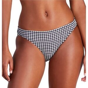 Kate Spade New‎ York Women's Classic Check-Print Bikini Bottoms Size Large New